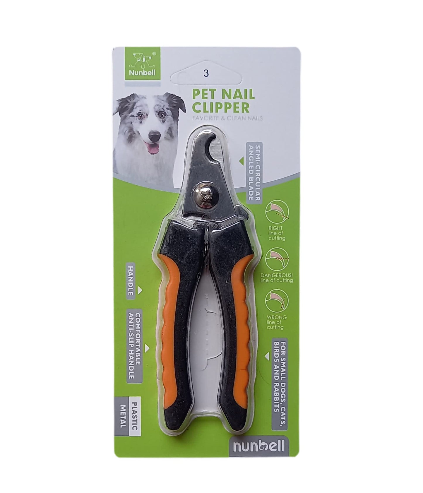 NUNBELL - Pet Nail Cutter