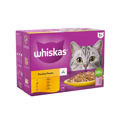 WHISKAS - Poultry Feasts In Jelly