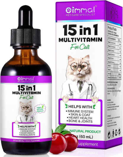 OIMMAL - 15 in 1 Multivitamin For Cats