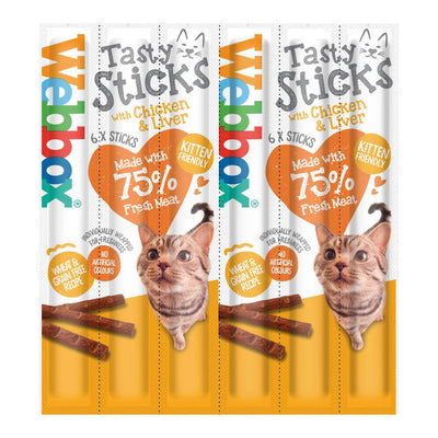 WEBBOX - Tasty Sticks Cat Treat