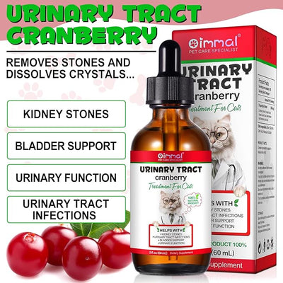 OIMMAL - Urinary Tract Cranberry Treatment For Cats