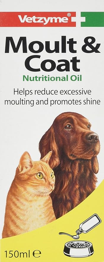 VETZYME - Moult & Coat Nutritional Oil