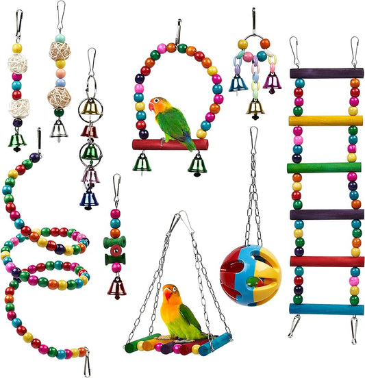10 Pieces Parrot Toy