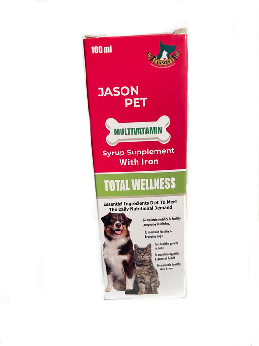 JASON PET - Multivitamin Syrup Supplement with Iron