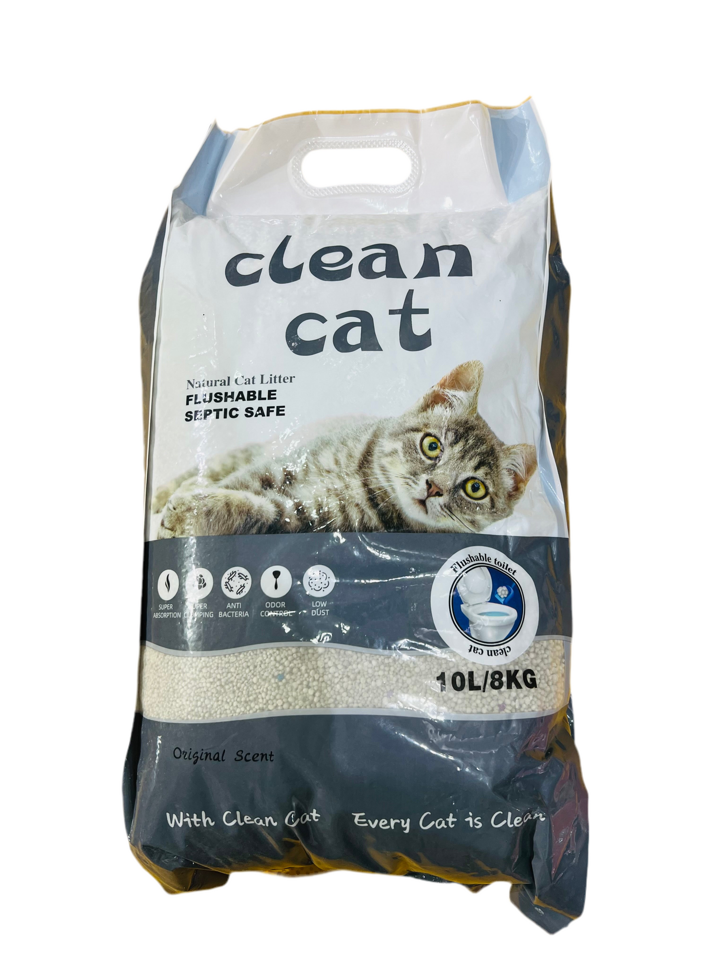 CLEAN CAT - Flushable Clumping Cat Litter
