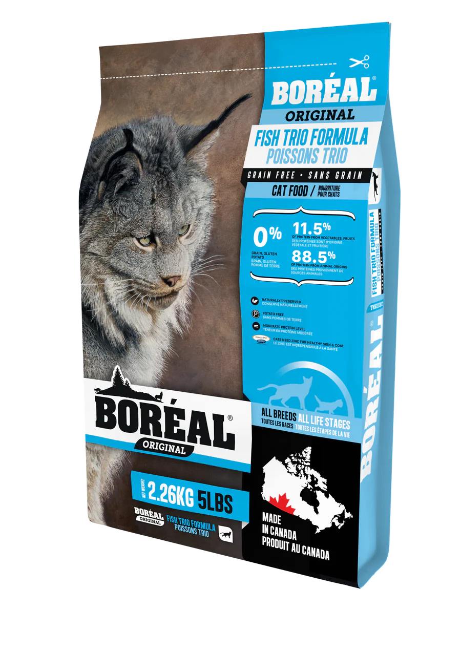 BORÉAL -  Original Fish Trio Cat All Breed All Life Stages