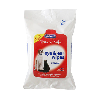 JOHNSON'S - Clean 'n' Safe Eye & Ear Wipes