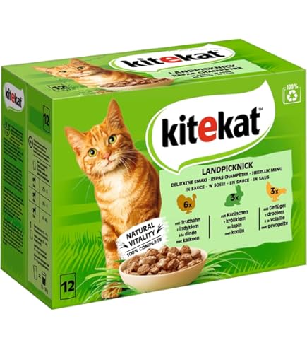 KITEKAT - Landpicknick Cat Wet Food