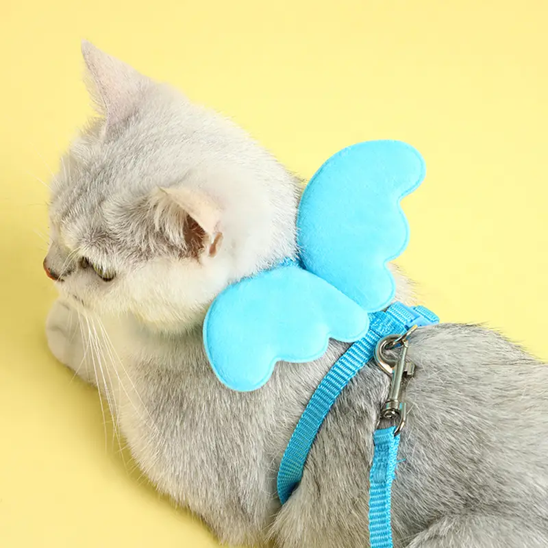 Cat Harness & Leash Butterfly Style