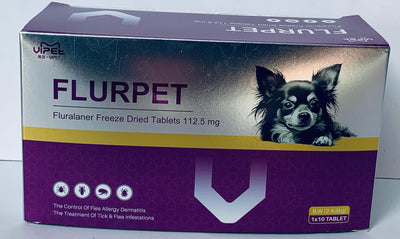 VIPET - Flurpet Ticks & Fleas Tablet