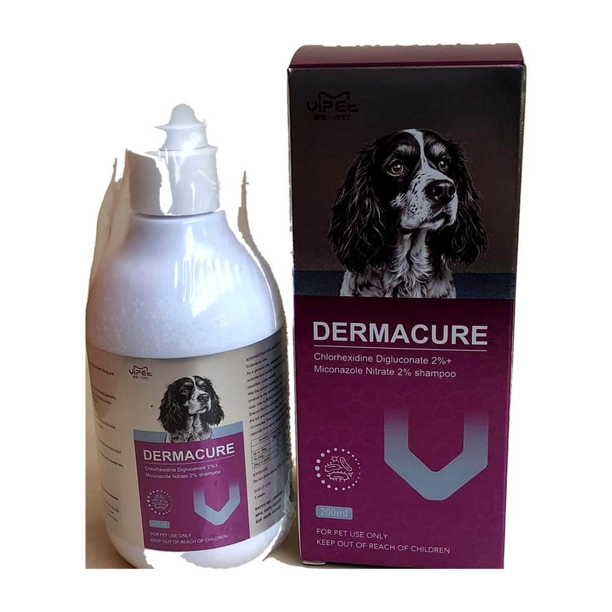 VIPET - Dermacure Medicated Shampoo 200ml