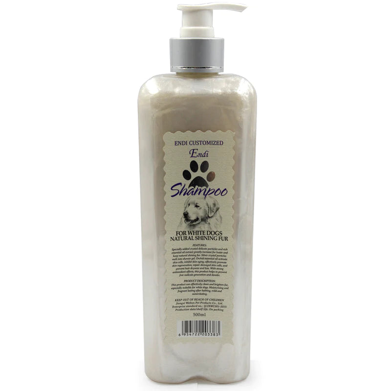 ENDI - Organic Perfume Shampoo For White Dogs