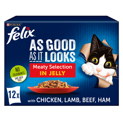 FELIX - As Good As It Looks Meaty Selection In Jelly