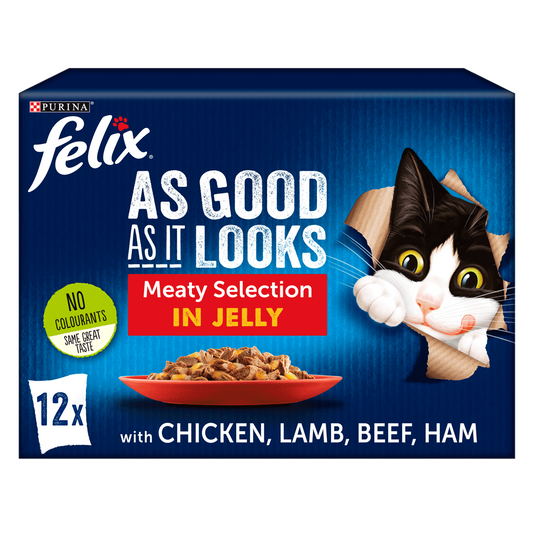 FELIX - As Good As It Looks Meaty Selection In Jelly