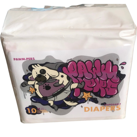 PAWM - PERS Disposable Pet Diapers