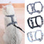 H - Shaped Harness and Lead Floral Fabric