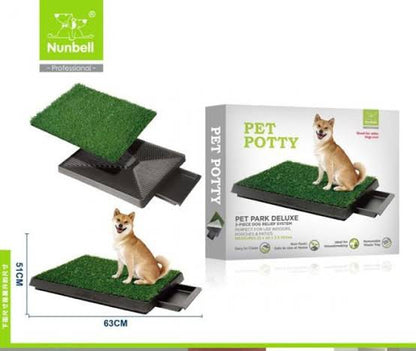 NUNBELL - Pet Potty 3 Piece Pet Park Deluxe Relief System