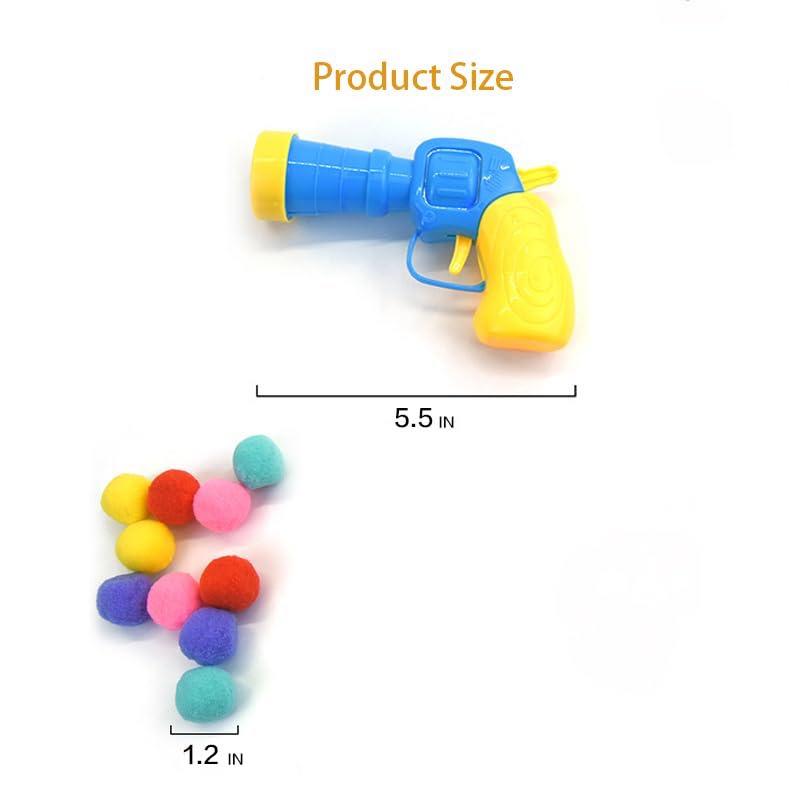 Launch Gun with Shooting Balls Toy