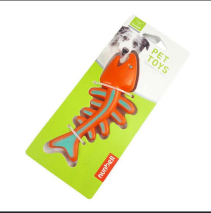 NUNBELL - Fish Skeleton Rubber Toy