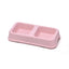 H-Square Plastic Double Diner