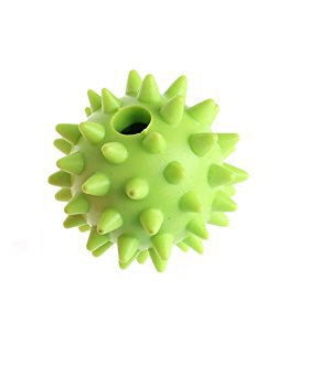 Classic Rubber Spike Ball with Bell