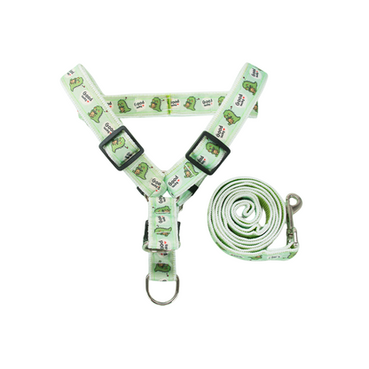 Vest Style Cartoon Harness with Leash