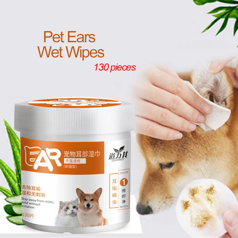 DORRIKEY - Pet Cleaning Ear Wipes