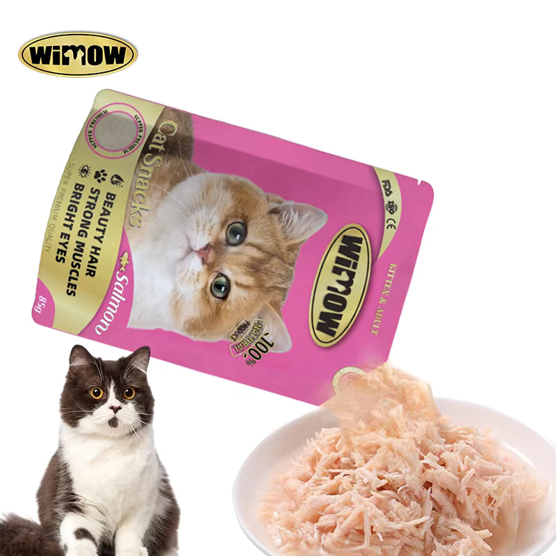 WIMOW – Pouch Kitten & Adult Cat Snacks