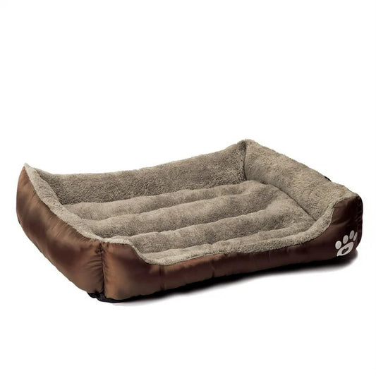 Rectangle Paw Print Bed