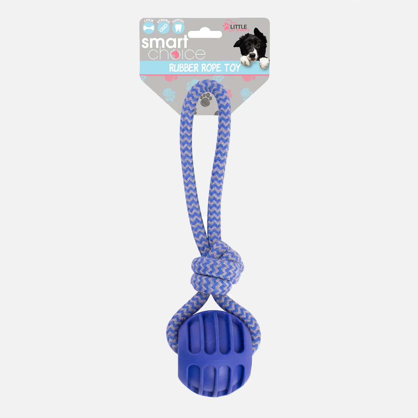 Single Rubber Ball Rope Toy