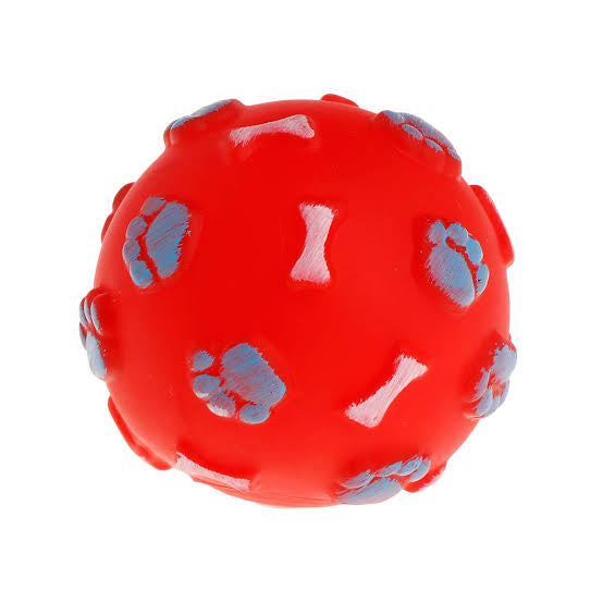 Bone & Paw Dog Ball Toy