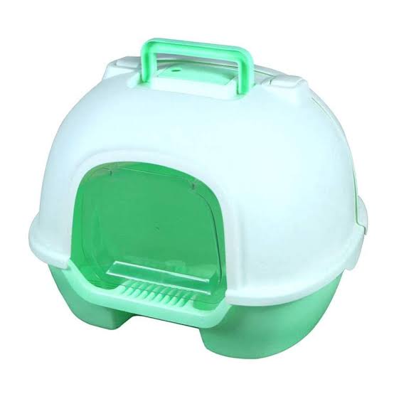 Closed Cat Litter Box With Scoop