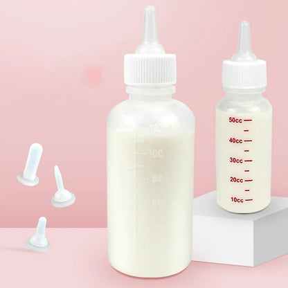 CHZK - Silicone Nipple Pet Feeding Bottle