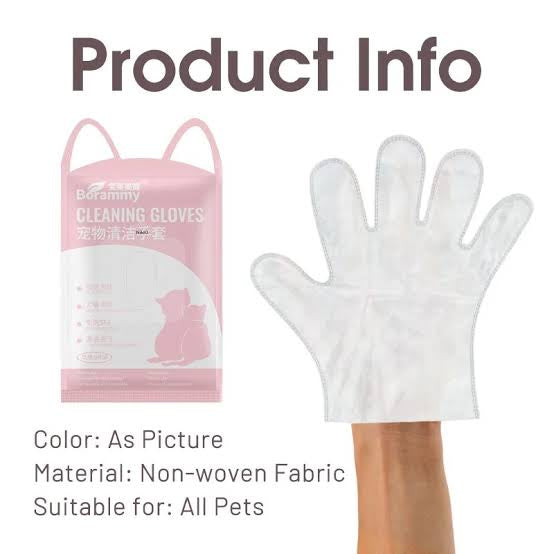 BORAMMY - Pet Cleaning Gloves