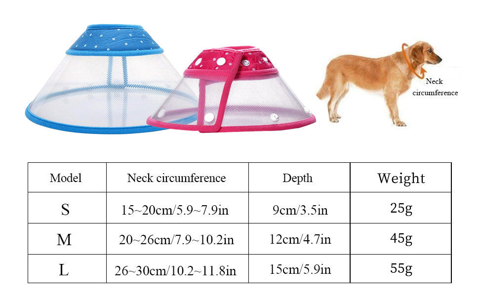 Colored Design Pet E-Collar