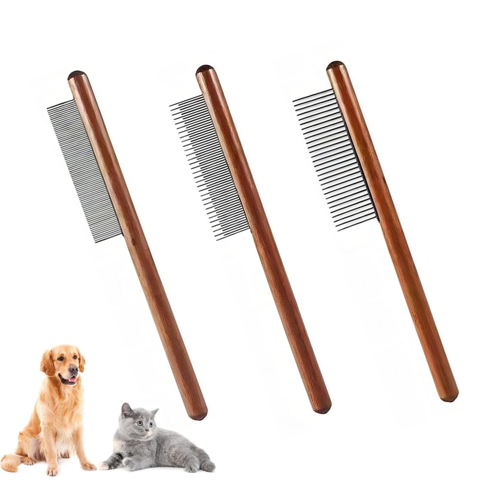 Multifunctional Wooden Pet Comb