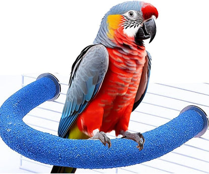 U-Shaped Parrot Perch Toy