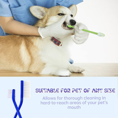 Two-Way Pet Toothbrush