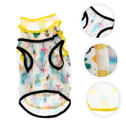 Tissue Character Print Sleeveless Vest