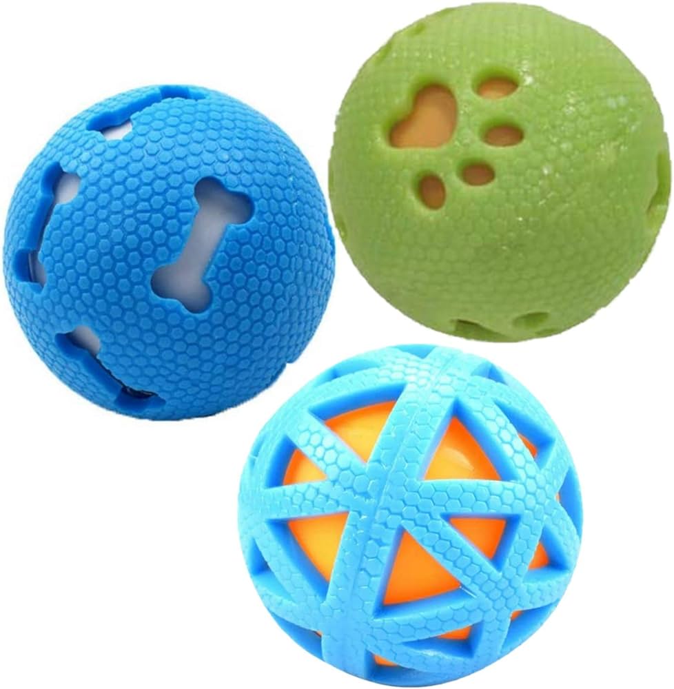 Double Layer Bone Ball Toy