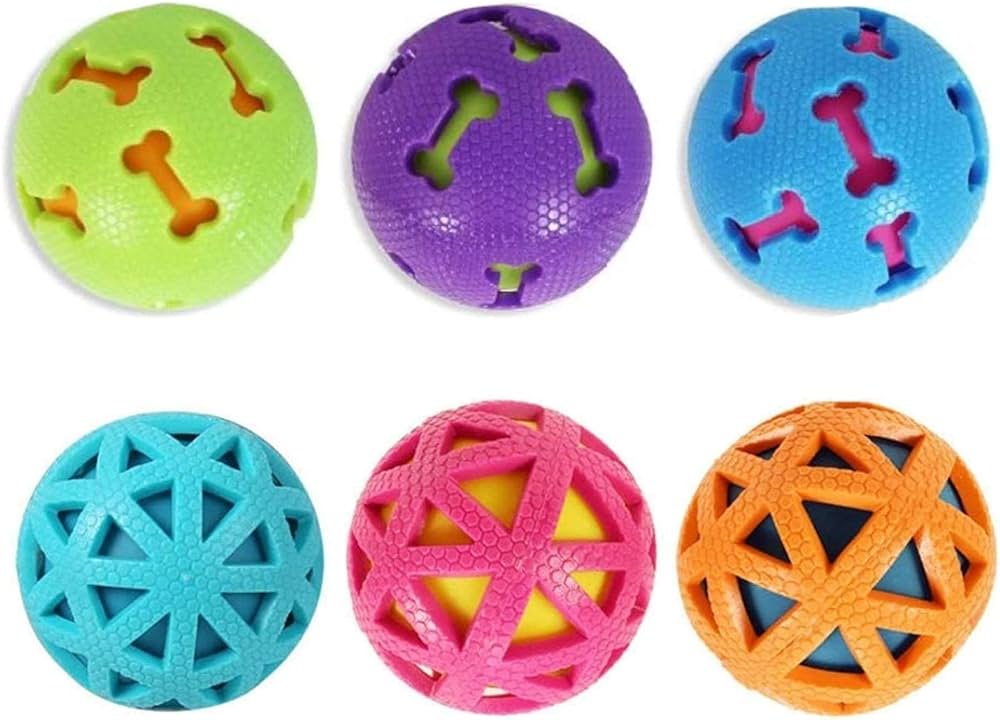 Double Layer Bone Ball Toy