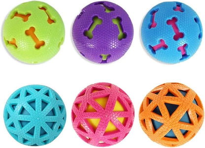 Double Layer Bone Ball Toy