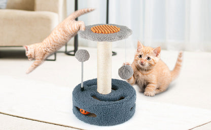 Sunflower Cat Tree Scratching Post