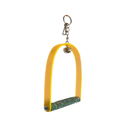 Acrylic Bird Swing/Sand Perch