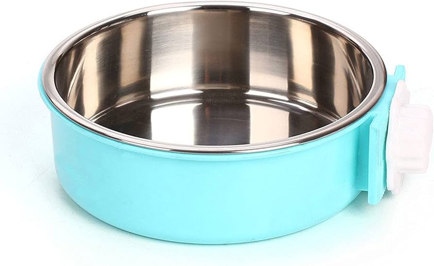 Plastic Hanging Bowl with Stainless Diner