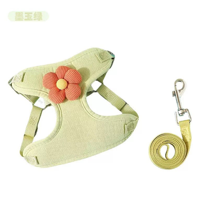 Flower Harness & Lead Set