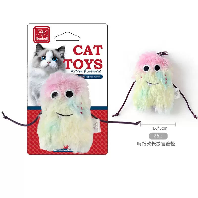 NUNBELL - Crinkle Monster Cat Toy