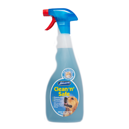 JOHNSON'S - Clean 'n' Safe For Cats and Dogs