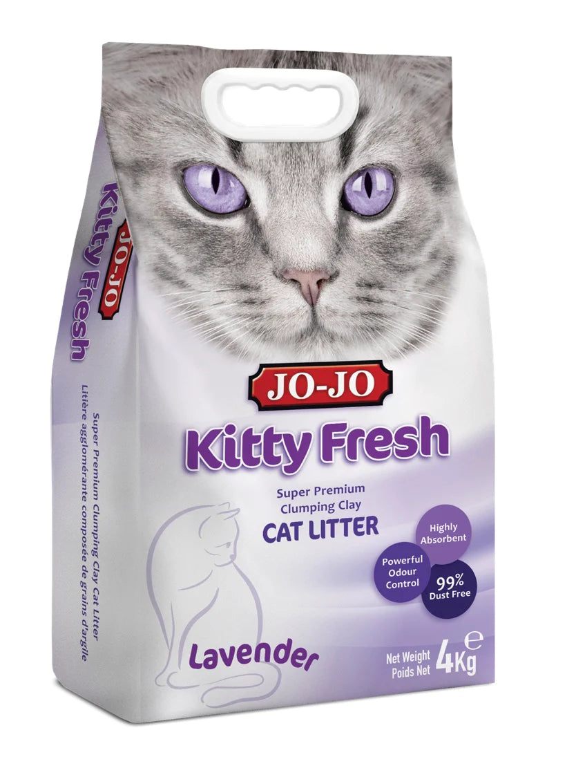 JOJO - Kitty Fresh Super Premium Clumping Clay Litter Sand