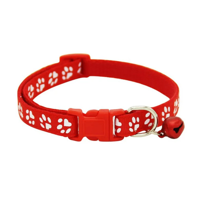 Paw & Print Design Pet Collar